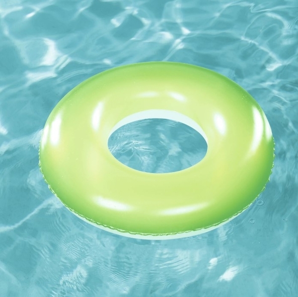 Неоновый надувной круг Bestway, зеленый (36024) - Pampik - 2