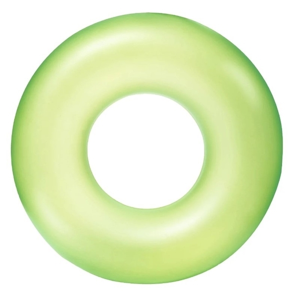 Неоновый надувной круг Bestway, зеленый (36024) - Pampik