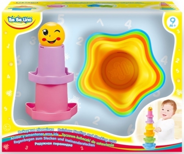 Пірамідка BeBeLino Веселкова (58065) - Pampik - 3