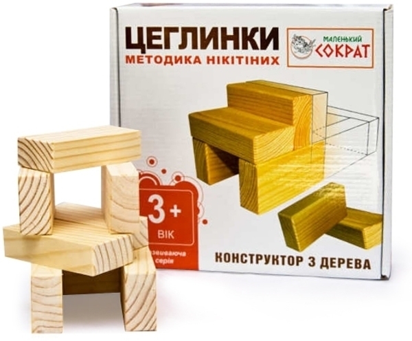 

Игра-головоломка Маленький Сократ Кирпичики (методика Никитиных