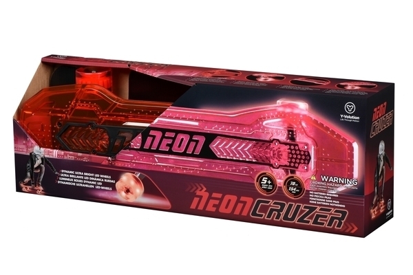 Скейтборд Neon Cruzer, червоний (N100791) - Pampik - 3