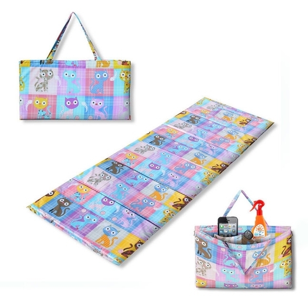 Коврик-сумка Senat Relax Котята, на липучке, 185х61 см (1024-cat) - Pampik