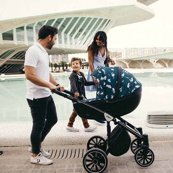 Універсальна коляска 2 в 1 Anex Sport, блакитний (19639) - Pampik - 9