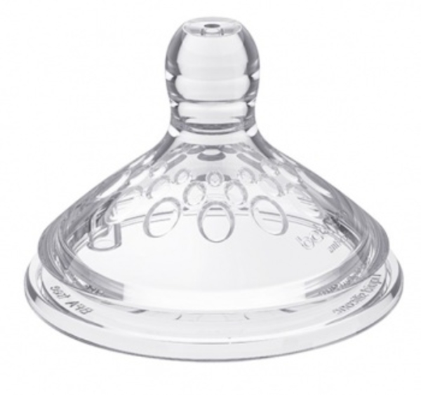 Соска антиколікова BabyOno Natural Nurising 3+, середній потік, 2 шт. (1453) - Pampik