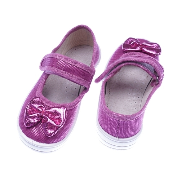 Капці Waldi Аліна, текстиль, р.25, фіолетовий (05696) - Pampik - 2