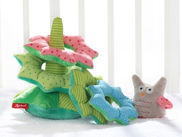 Пірамідка Sigikid Сова, 25 см (41508SK) - Pampik - 5