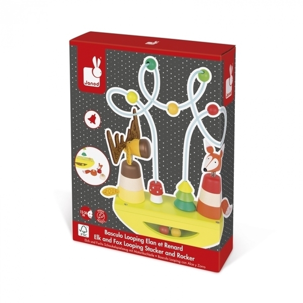 Балансуюча гра Janod Лось і лисиця (J08197) - Pampik - 5