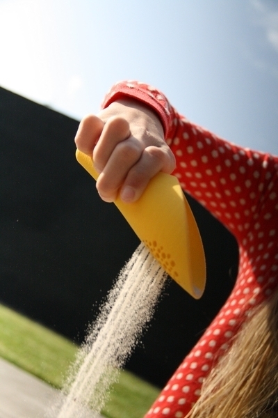 Набор для песочницы Quut Cuppi, желтый с бирюзовым (170648) - Pampik - 5