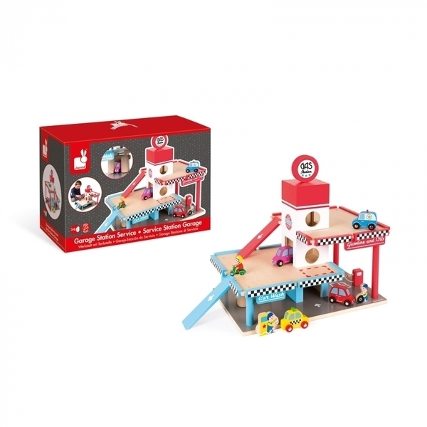 Ігровий набір Janod Заправна станція (J05718) - Pampik - 4
