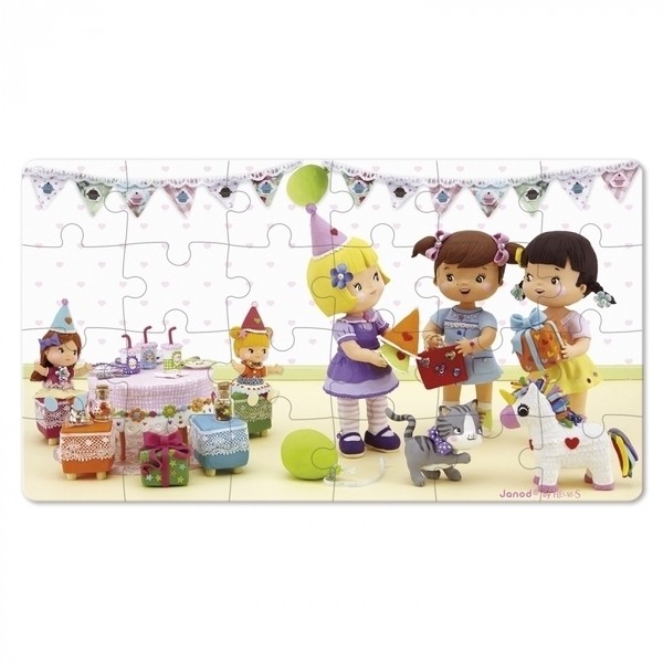 Набор пазлов Janod Праздник Джульеты, 2 шт. (J02768) - Pampik - 5