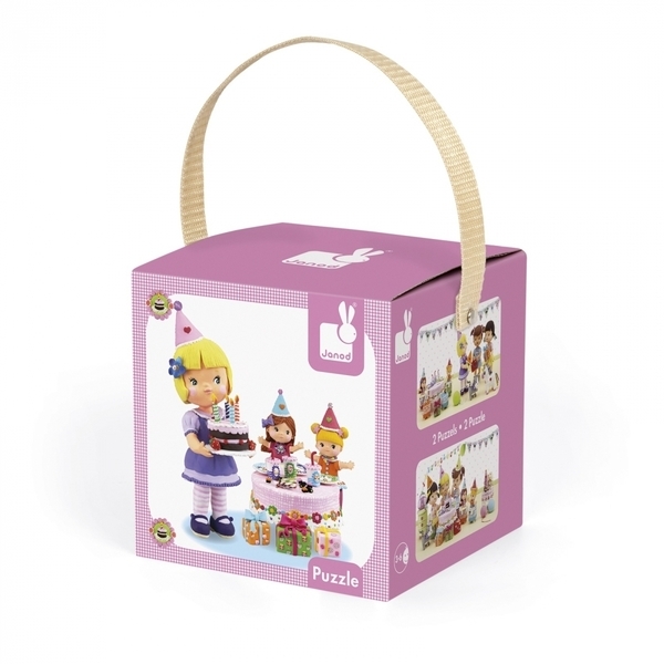 Набор пазлов Janod Праздник Джульеты, 2 шт. (J02768) - Pampik - 2