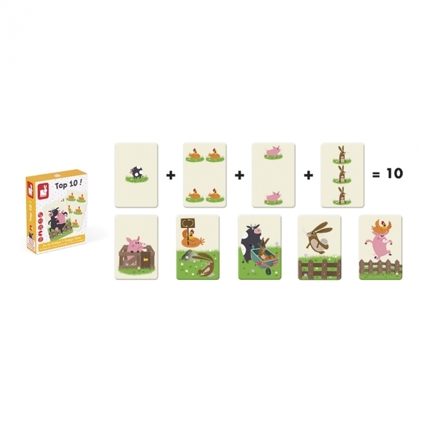 Настільна гра Janod Мемо Топ 10 (J02760) - Pampik - 5