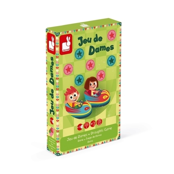 

Настольная игра Janod Шашки (J02746