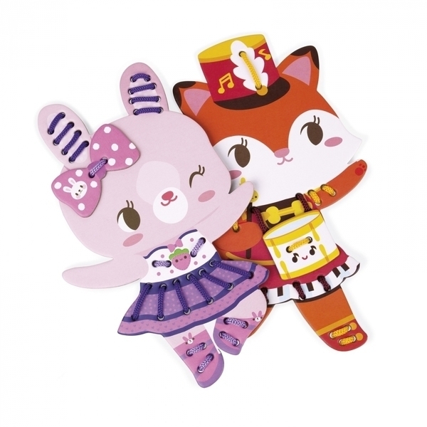 Шнурівка Janod Тварини (J08037) - Pampik - 2