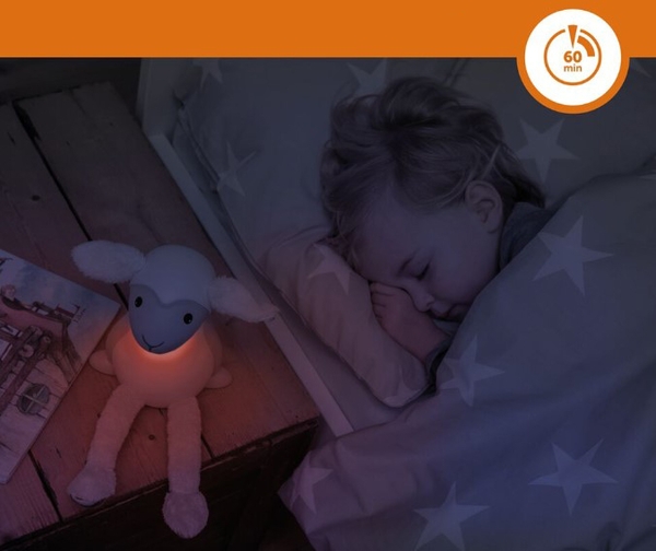 Нічник 2 в 1 Zazu Баранчик Фінн, сірий (ZA-FIN2.0-01) - Pampik - 7