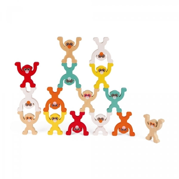 Настольная игра Janod Обезьяны акробаты (J02783) - Pampik