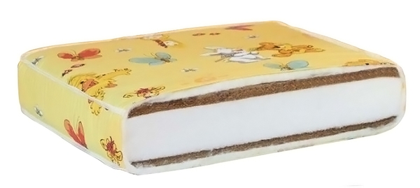 Матрац Sofia Eco, 120х60х8 см, холлофайбер-бікокос (15080) - Pampik