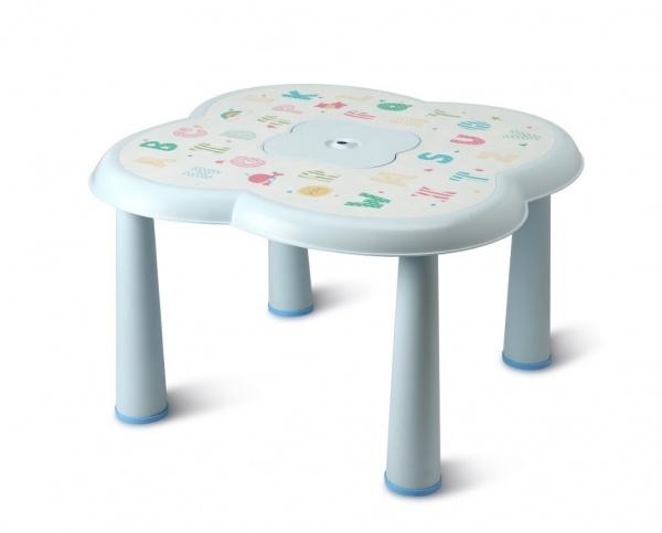 Дитячий столик Babyhood ABC, світло-блакитний (BH-509B) - Pampik