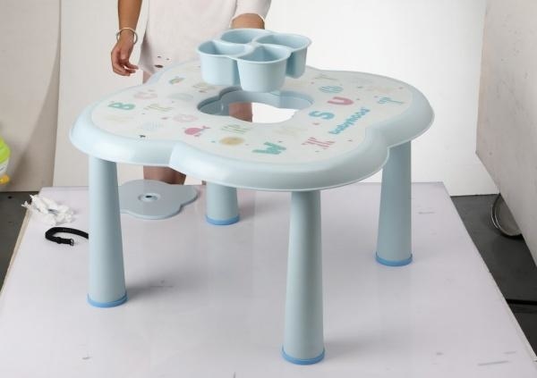 Дитячий столик Babyhood ABC, світло-блакитний (BH-509B) - Pampik - 8