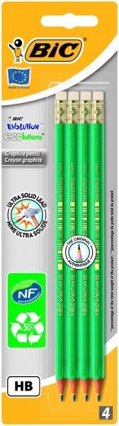 

Графитовые карандаши BIC Evolution НВ, 4 шт. (8902752