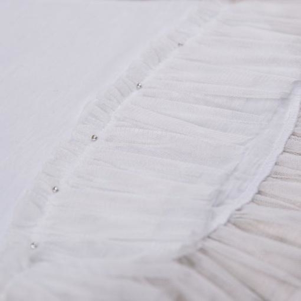 Набір для хрещення BetiS Янголятко, кулір, р.56, білий (27081536) - Pampik - 3