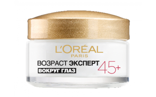 Антивіковий крем навколо очей L'Oréal Paris Skin Expert Вік Експерт догляд 45+, для всіх типів шкіри, 15 мл - Pampik - 6
