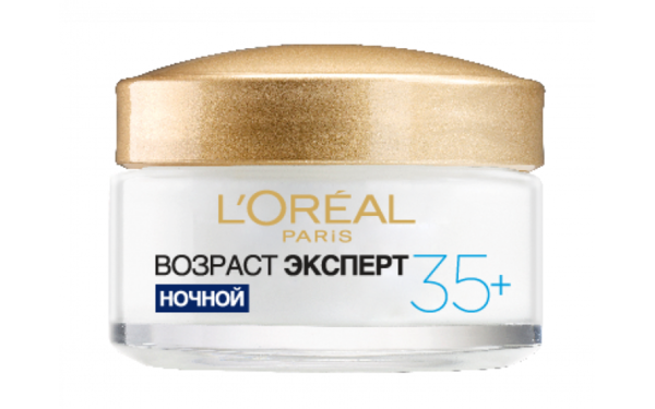Антивозрастной крем L’Oréal Paris Skin Expert Возраст Эксперт Ночной уход 35+, для всех типов кожи, 50 мл - Pampik - 2