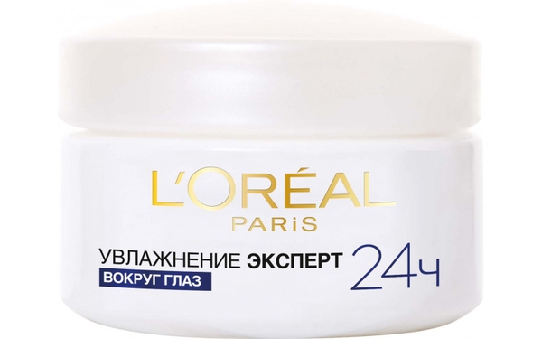 Крем навколо очей L'Oréal Paris Skin Expert Зволоження Експерт, для всіх типів шкіри, 15 мл - Pampik - 2