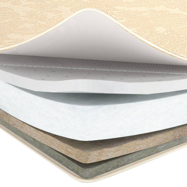 Детский матрас Lux Baby Latex Comfort, 120х60х12 см, лен-кокос-латекс (482026) - Pampik