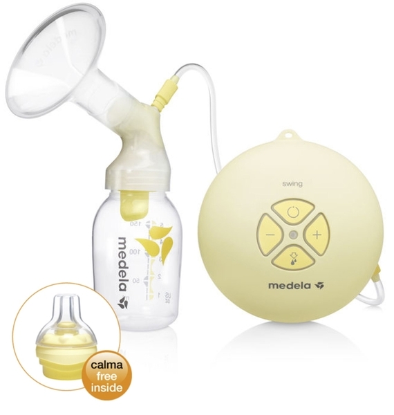 Молоковідсмоктувач електричний Medela Swing зі смартсоскою Calma (030.0042) - Pampik - 4