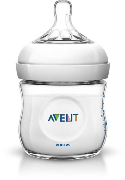 Подарок! Бутылочка для кормления Philips Avent Natural, 125 мл (SCF690/07) - Pampik