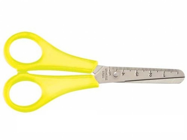 Ножницы детские ZiBi Kids Line, 13,5 см, желтый (ZB.5004-31) - Pampik - 3