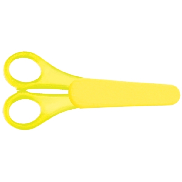 Ножницы детские ZiBi Kids Line, 13,5 см, желтый (ZB.5004-31) - Pampik - 2