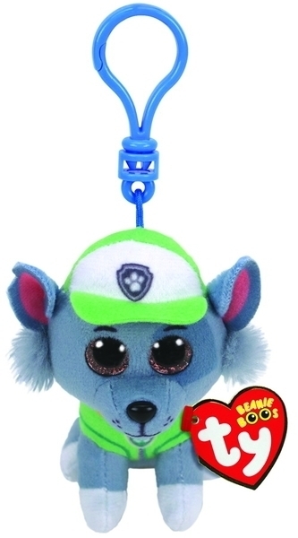 

Брелок TY Paw Patrol Пес Рокки, 12 см (41279