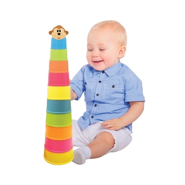 Ігровий набір Kiddieland Мартишкіна пірамідка (057646) - Pampik - 4