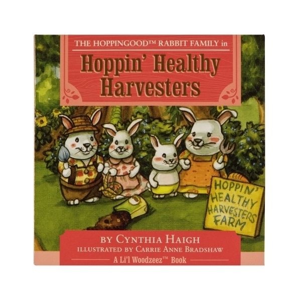 Набір фігурок Lil Woodzeez Сім'я Кроликів (6006M) - Pampik - 2