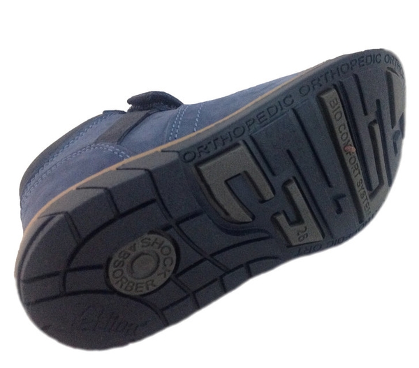 Черевики Perlina 91BLUETOM, нубук, р.22, синій (588043465) - Pampik - 3