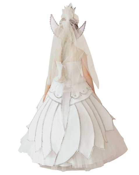 Карнавальний костюм Purpurino Принцеса-Лебідь, поліестер, р.30, білий (631/30) - Pampik - 4