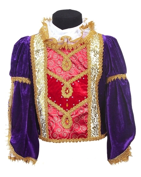 Карнавальний костюм Purpurino Король австрійський, поліестер, р.28, фіолетовий (355/28) - Pampik - 3