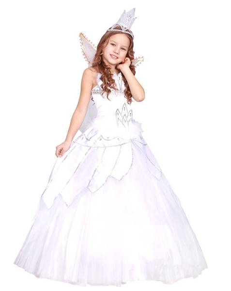 Карнавальний костюм Purpurino Принцеса-Лебідь, поліестер, р.30, білий (631/30) - Pampik