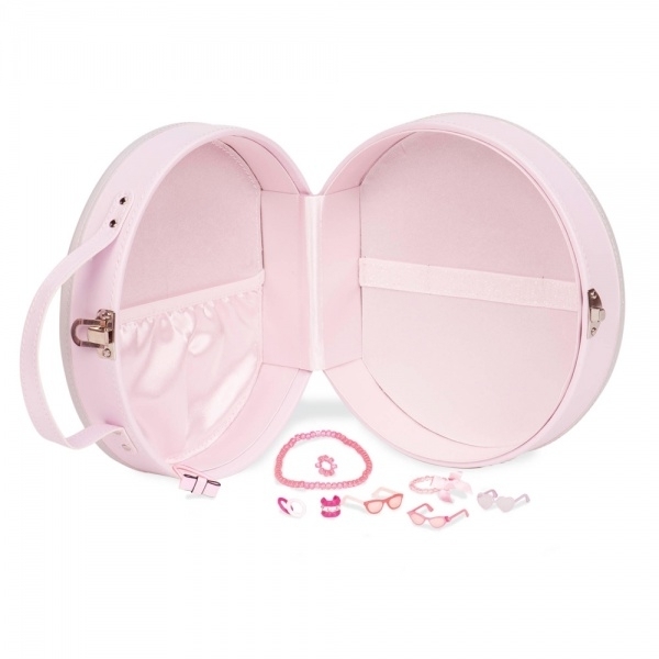 Кейс для ляльок Lori Deluxe, з аксесуарами, рожевий (LO37007) - Pampik - 2