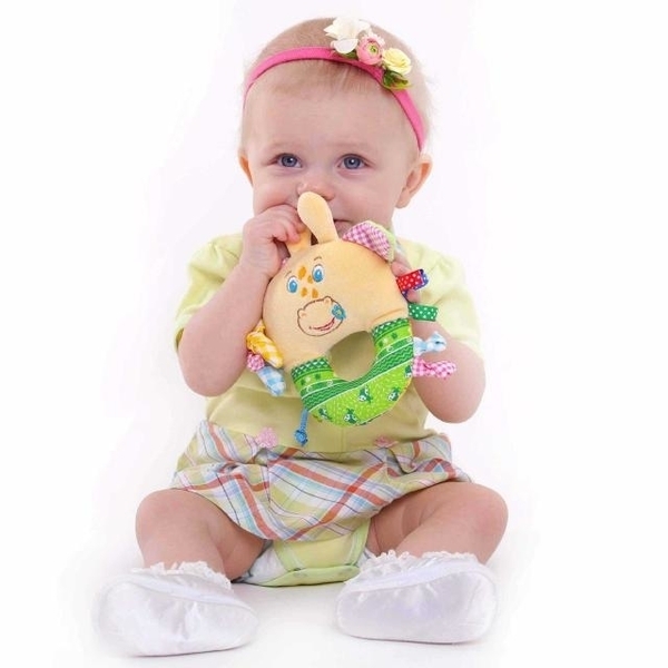 Погремушка-кольцо Масік Зоо Жираф Озорник (МС 010203-02) - Pampik - 4