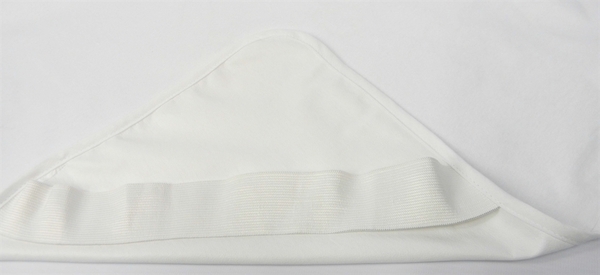 Наматрацник-поверхня LightHouse Jersey Водонепроникний, 200х180 см, білий (48841) - Pampik - 3