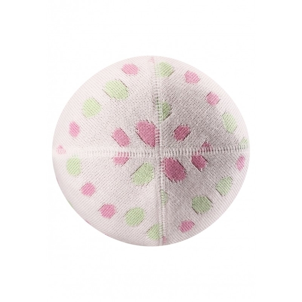Шапка Reima Pulpo, р.48-50, білий з рожевим (528574) - Pampik - 2