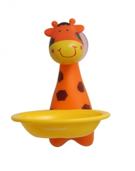 Подарок! Мыльница Babyhood Жираф (BH-704G) - Pampik
