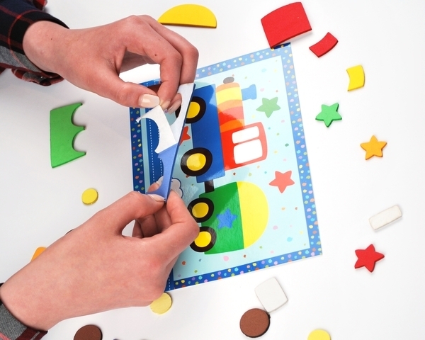 Аплікація-листівка Аплі Краплі Поїзд (АЛ-06) - Pampik - 4