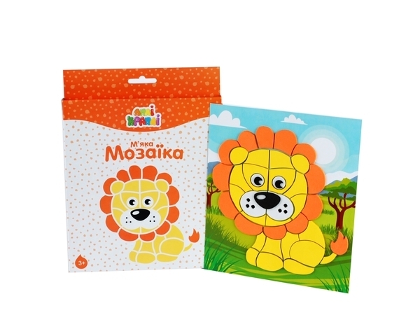 Мягкая мозаика Апли Крапли Львенок (ММ-04) - Pampik - 2
