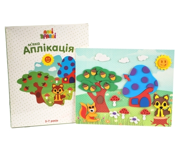 Мягкая аппликация Апли Крапли Лес (МА-08) - Pampik - 2