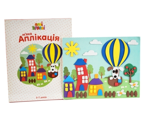 Мягкая аппликация Апли Крапли Воздушный шар (МА-07) - Pampik - 2