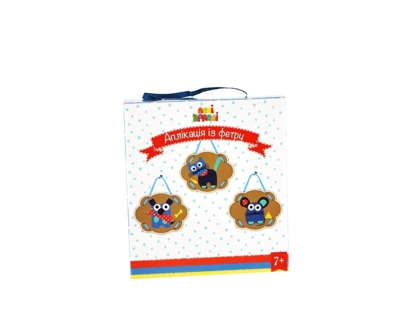 Изделие-аппликация из фетра Апли Крапли Друзья (ФА-03) - Pampik - 2